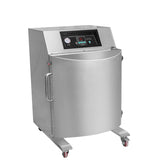 Arc shaped large capacity powder food vacuum packaging machine