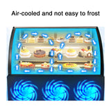 Refrigerated Desktop Bakery Display Case For Bakery Sushi Restaurant