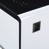 Modern Smart Coffee Table with Built-in Fridge Power Socket White