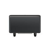 Modern Smart Side Table with Built-in Fridge Wireless Charging Black