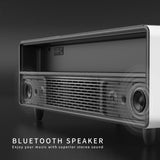 Modern Smart Coffee Table with Built-in Fridge Power Socket White