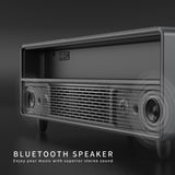 Modern Smart Coffee Table with Built-in Fridge Touch Control Panel