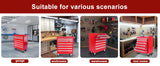 7-Drawer Metal Rolling Tool Chest with Wheels,With Locking System