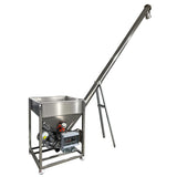 Powder Spiral Inclined Screw Conveyor Auger Feeder Elevator Hopper