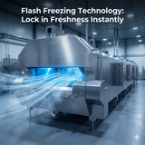 CryoMaster™ Cryogenic Tunnel Freezer | Ultra-Low Temp Food Freezer