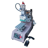 Semi-automatic Flat Screen Printing Machine For Phone Case,Oblique Arm Screen Printer
