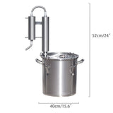 304 Stainless steel home distillation equipment for making liquor