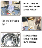 304 Stainless steel home distillation equipment for making liquor