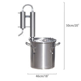 304 Stainless steel home distillation equipment for making liquor