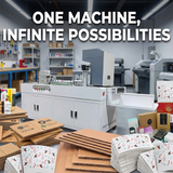 Paper Cup Sheet Digital Printing Machine, Corrugated Box/Kraft Paper Digital Printing Machine