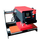 15*15cm Small Size Pneumatic Double Stations Heat Press Machine for Sublimation Logo