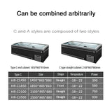 4 In 1 Combine Island Freezer two styles to choose from