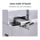 Commercial sugarcane juice extractor is convenient to carry and can be used for setting up stalls