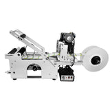 L-50 High speed automatic round disinfectant bottle labeling machine , PET water hand sanitizer bottle label applicator, alcohol bottle labeler