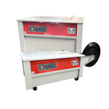 Semi-automatic Double Motor Strapping Machine, PP Belt Carton Box Strapping Banding Machine