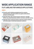 Desktop Semi-Auto Flat Surface Labeling Machine for Small Business | Versatile Box & Package Labeler