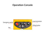 118" High Semi Electric Straddle Stacker with Straddle Legs 2200lbs Capacity, Semi Electric Straddle Stacker with Adj Forks and Legs