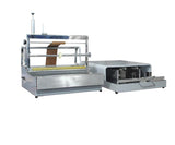ACW-88+A3DP-88 Semi-Auto Cellophane Wrapping Machine For Perfume Box