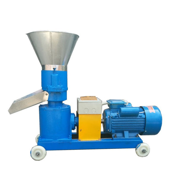 Animal floating fish chicken poultry feed pellet mill making machine