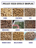 Animal floating fish chicken poultry feed pellet mill making machine