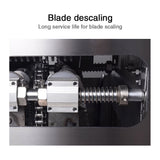 Automatic commercial fish killing machine with open belly and back