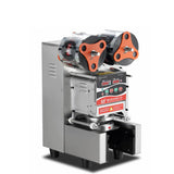 Automatic Lid plastic cup sealer milk tea boba bubble tea cup sealing machine
