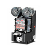 Automatic Lid plastic cup sealer milk tea boba bubble tea cup sealing machine