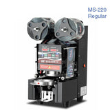 Automatic Lid plastic cup sealer milk tea boba bubble tea cup sealing machine