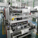 Automatic standing pouch zipper paper pouch making machine