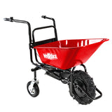 Electric wheelbarrow Electric 24v 500w Brushless Motor System, 78L garden cart