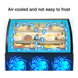 Bakery bread Display Case camber glass refrigeration stainless steel