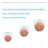 Commercial automatic meatball making machine stainless steel one-time forming