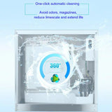 Commercial automatic split ice maker machine large capacity bar