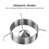 Commercial automatic ultrasonic rice corn soybean mung bean washer machine