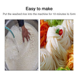 Commercial automation rice noodle pasta maker roll machine