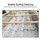 Commercial bubble water multi functional fruit and vegetable washer