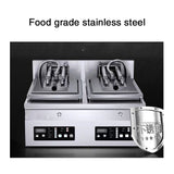 Commercial Electric Heating Desktop Fried Dumpling Machine Automatic Fryer