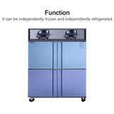 30“W Four-door Stainless Steel Reach-In Refrigeratior 28 cu.ft.