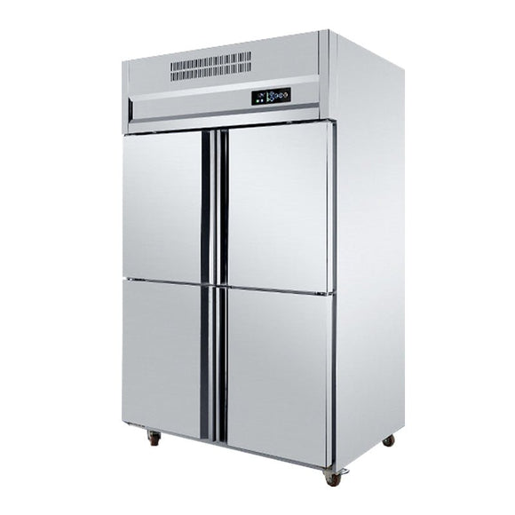 30“W Four-door Stainless Steel Reach-In Refrigeratior 28 cu.ft.