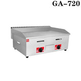Commercial gas griddle stainless steel iron plate frying burger frying pan gas
