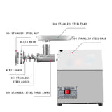 Commercial household high-efficiency ground meat machine electric meat grinder