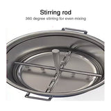 Commercial kitchen dumpling mixing meat blender and filling machine