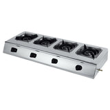 Commercial multiple stainless steel blazing multi-head gas stoves