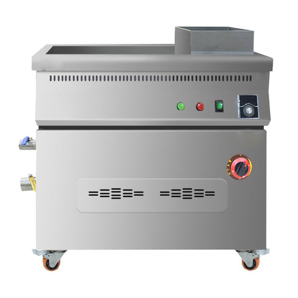 Commercial oil-water separation fryer samosa deep fryer machine