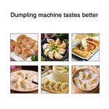 Commercial semi-automatic Japanese-style dumpling machine meat mixed