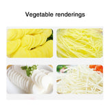 Commercial slicer potato chips vegetable cutter cabbage shredded