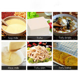 Commercial soy milk soy products rice milk beating tofu grinder