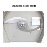 Commercial vegetable slice double speed cutting machine