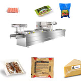 Vacuum sealer automatic packing machine vacuum thermoforming packaging machine for meat/fish/cheese/vegetable/food
