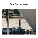 Automatic food transportation horizontal screw feeder conveyor stainless steel parallel conveyor machine